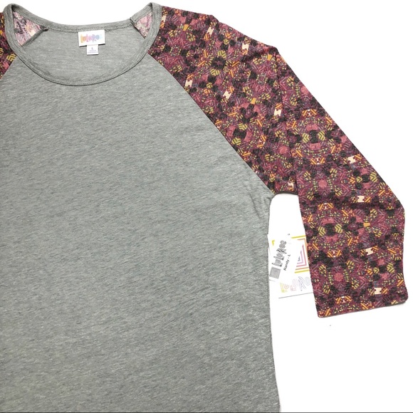 LuLaRoe Randy Raglan T-shirt - Picture 3 of 8